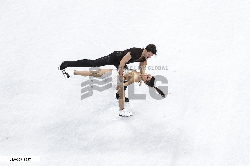 (XHTP)(BEIJNG2022)CHINA-BEIJING-OLYMPIC WINTER GAMES-FIGURE SKATING-ICE DANCE-FREE DANCE (CN)