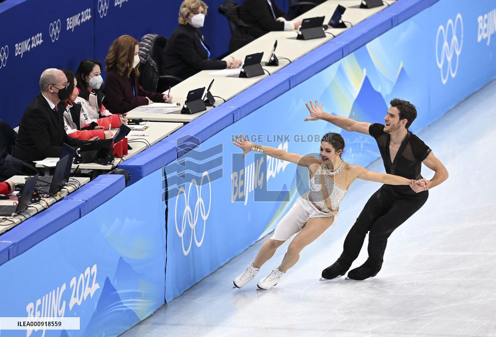 (BEIJNG2022)CHINA-BEIJING-OLYMPIC WINTER GAMES-FIGURE SKATING-ICE DANCE-FREE DANCE (CN)