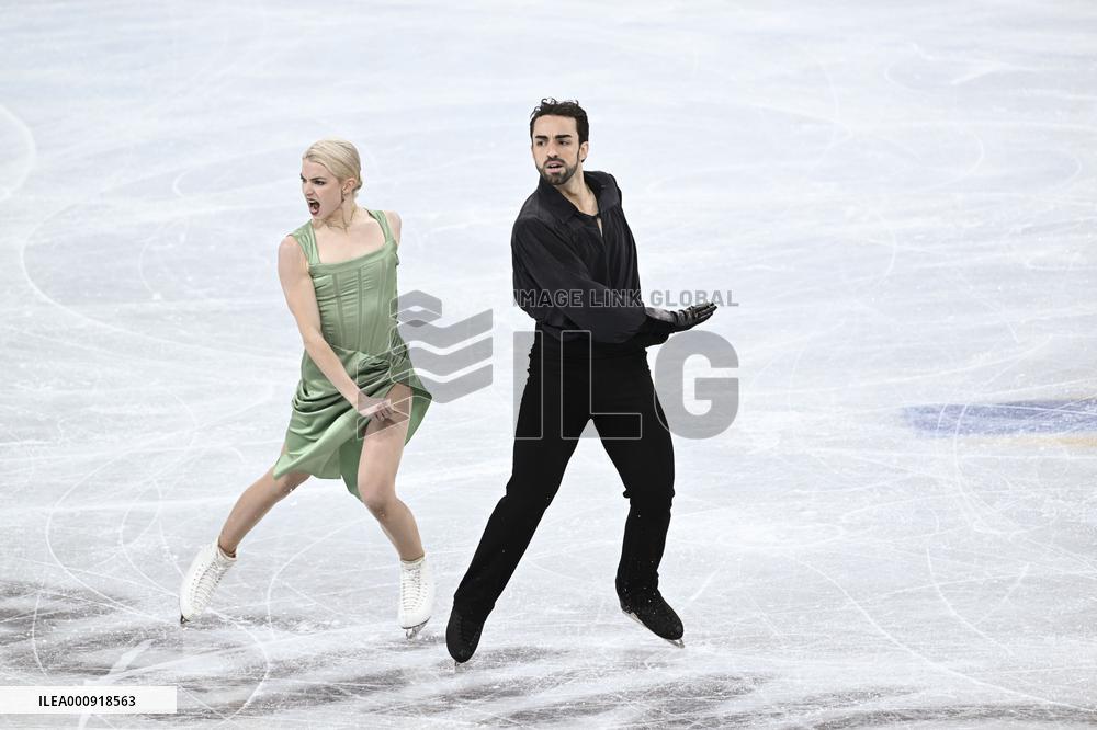 (XHTP)(BEIJNG2022)CHINA-BEIJING-OLYMPIC WINTER GAMES-FIGURE SKATING-ICE DANCE-FREE DANCE (CN)