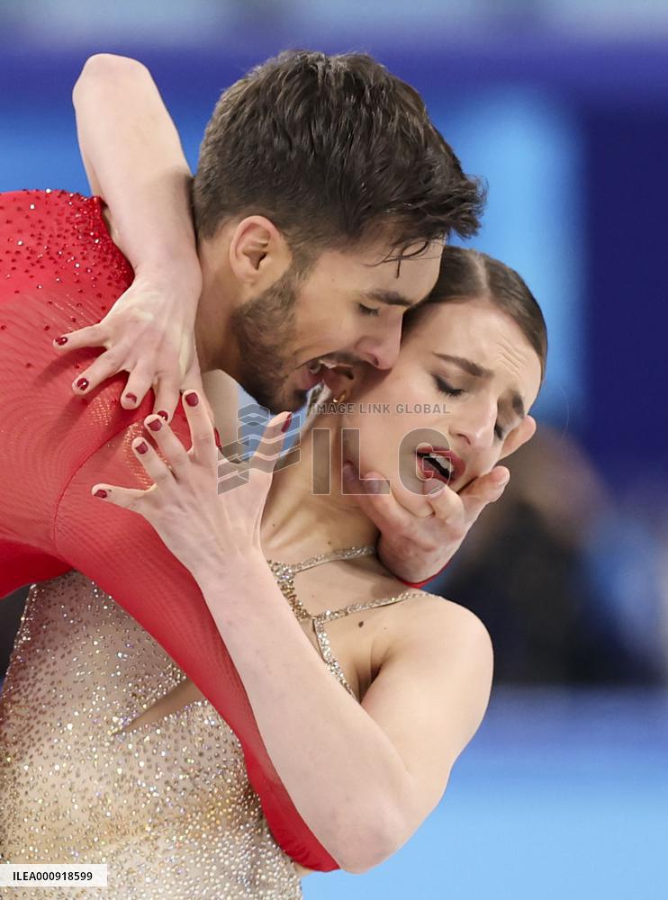 (XHTP)(BEIJNG2022)CHINA-BEIJING-OLYMPIC WINTER GAMES-FIGURE SKATING-ICE DANCE-FREE DANCE (CN)