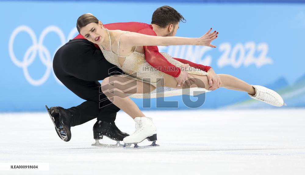 (BEIJNG2022)CHINA-BEIJING-OLYMPIC WINTER GAMES-FIGURE SKATING-ICE DANCE-FREE DANCE (CN)
