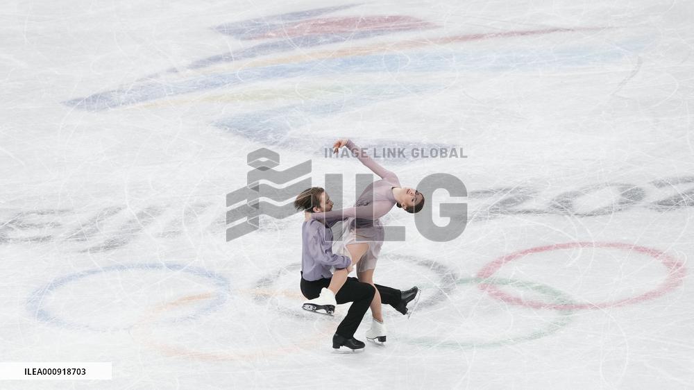 (BEIJNG2022)CHINA-BEIJING-OLYMPIC WINTER GAMES-FIGURE SKATING-ICE DANCE-FREE DANCE (CN)