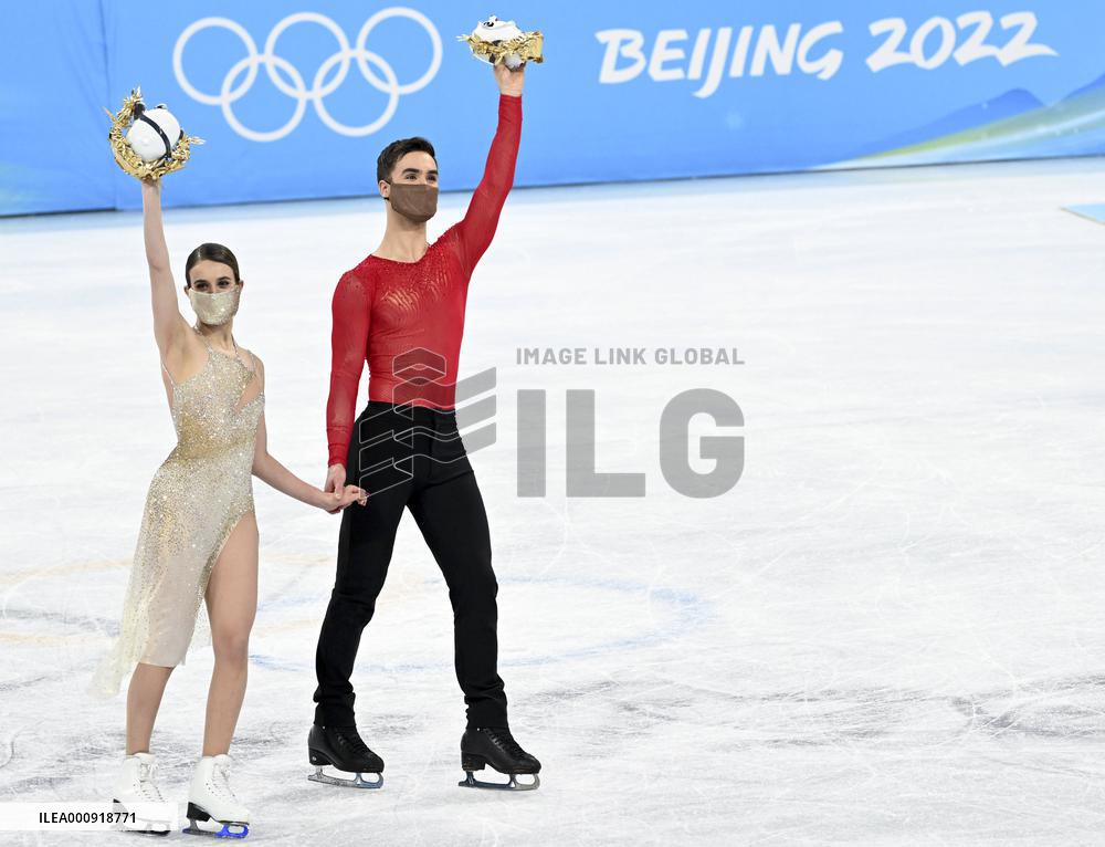 (BEIJNG2022)CHINA-BEIJING-OLYMPIC WINTER GAMES-FIGURE SKATING-ICE DANCE-FREE DANCE (CN)