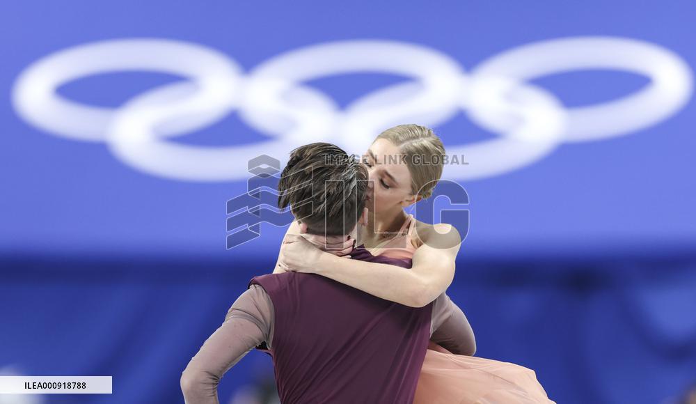(BEIJNG2022)CHINA-BEIJING-OLYMPIC WINTER GAMES-FIGURE SKATING-ICE DANCE-FREE DANCE (CN)
