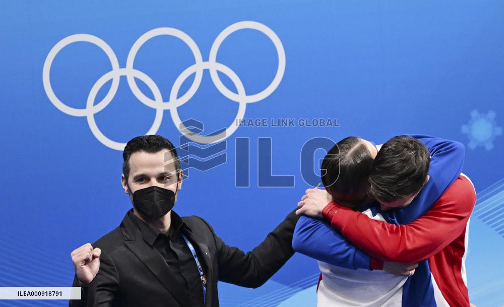 (BEIJNG2022)CHINA-BEIJING-OLYMPIC WINTER GAMES-FIGURE SKATING-ICE DANCE-FREE DANCE (CN)