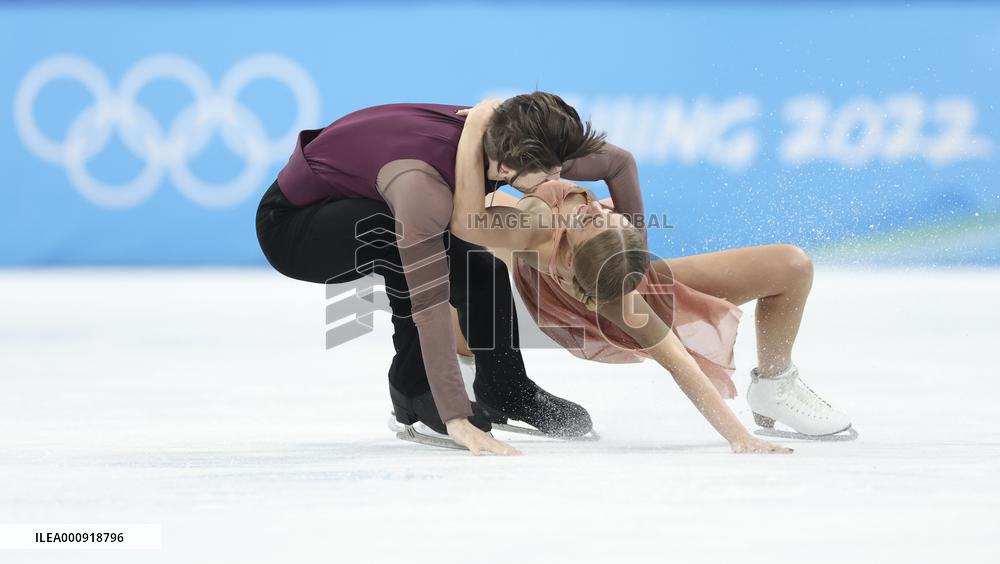 (BEIJNG2022)CHINA-BEIJING-OLYMPIC WINTER GAMES-FIGURE SKATING-ICE DANCE-FREE DANCE (CN)