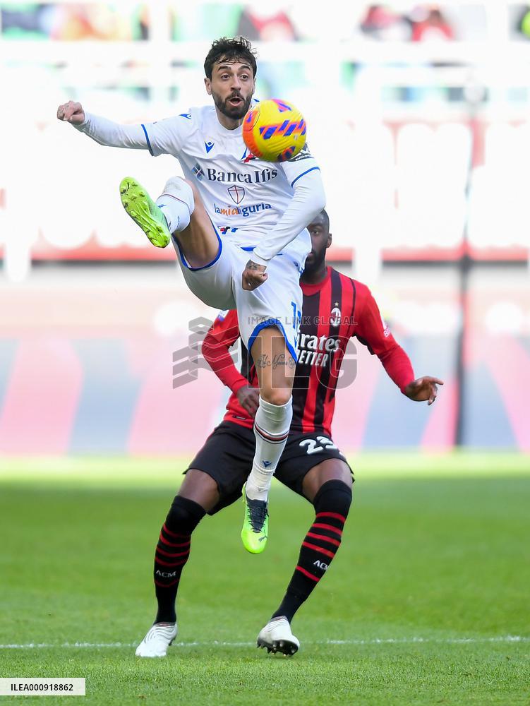 (SP)ITALY-MILAN-FOOTBALL-SERIE A-AC MILAN VS SAMPDORIA