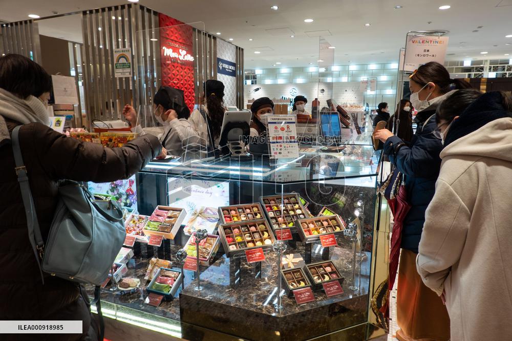 JAPAN-TOKYO-VALENTINE'S DAY