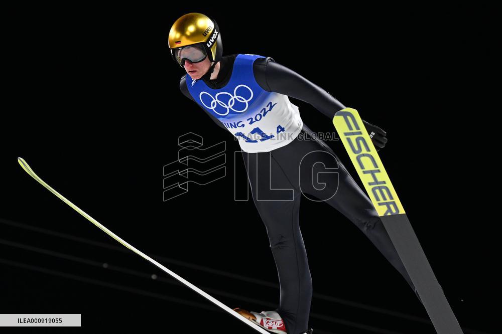 (BEIJING2022) CHINA-ZHANGJIAKOU-OLYMPIC WINTER GAMES-SKI JUMPING-MEN'S TEAM (CN)