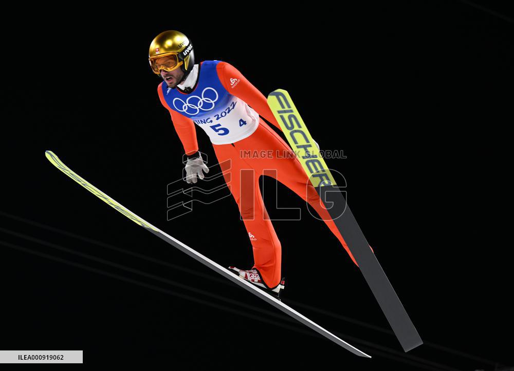 (BEIJING2022) CHINA-ZHANGJIAKOU-OLYMPIC WINTER GAMES-SKI JUMPING-MEN'S TEAM (CN)