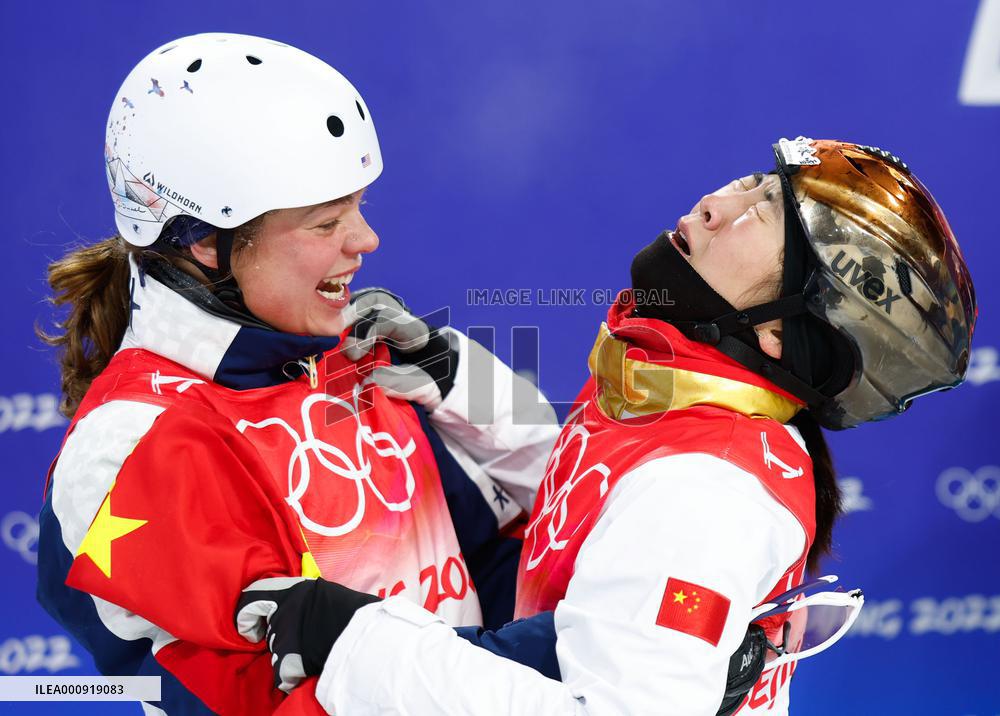 (BEIJING2022)CHINA-ZHANGJIAKOU-OLYMPIC WINTER GAMES-FREESTYLE SKIING-WOMEN'S AERIALS (CN)