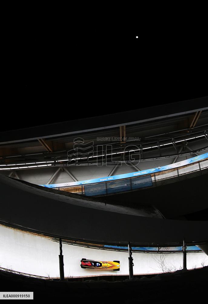 (BEIJING2022)CHINA-BEIJING-OLYMPIC WINTER GAMES-BOBSLEIGH-2-MEN-HEAT(CN)