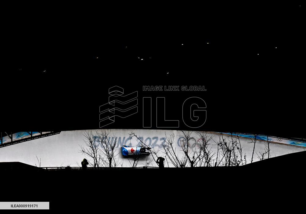 (BEIJING2022)CHINA-BEIJING-OLYMPIC WINTER GAMES-BOBSLEIGH-2-MEN-HEAT(CN)
