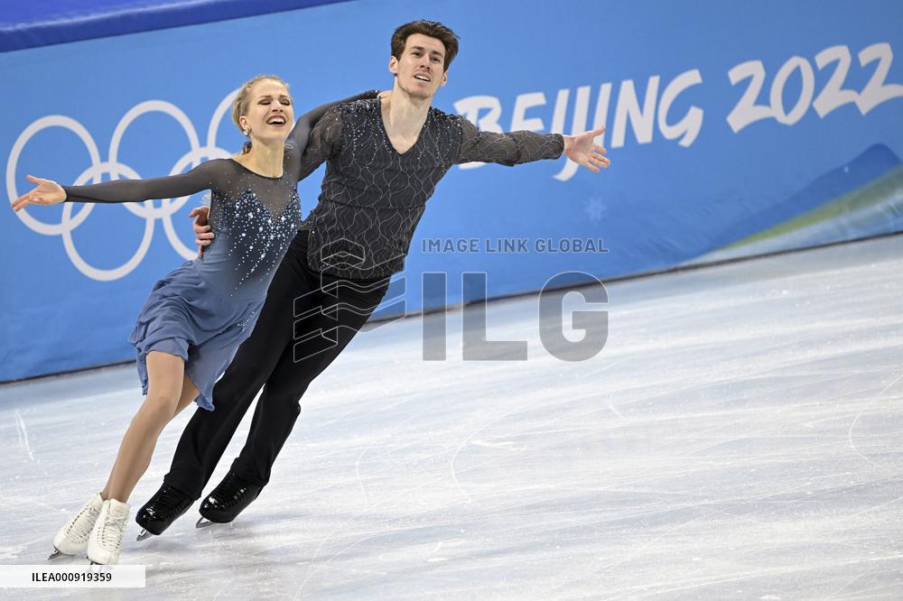 (BEIJNG2022)CHINA-BEIJING-OLYMPIC WINTER GAMES-FIGURE SKATING-ICE DANCE-FREE DANCE (CN)