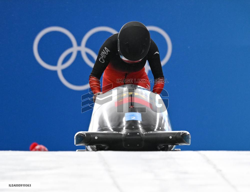 (XHTP)(BEIJING2022)CHINA-BEIJING-OLYMPIC WINTER GAMES-BOBSLEIGH-WOMEN'S MONOBOB (CN)