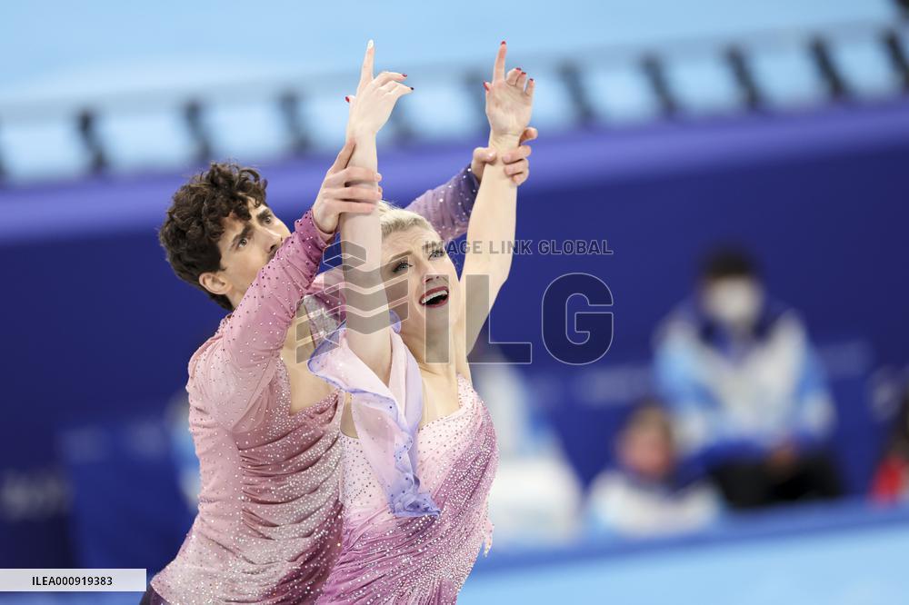(BEIJNG2022)CHINA-BEIJING-OLYMPIC WINTER GAMES-FIGURE SKATING-ICE DANCE-FREE DANCE (CN)