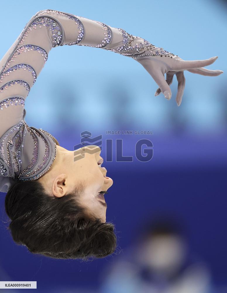 (XHTP)(BEIJNG2022)CHINA-BEIJING-OLYMPIC WINTER GAMES-FIGURE SKATING-ICE DANCE-FREE DANCE (CN)