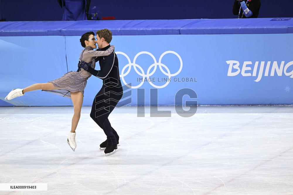 (BEIJNG2022)CHINA-BEIJING-OLYMPIC WINTER GAMES-FIGURE SKATING-ICE DANCE-FREE DANCE (CN)