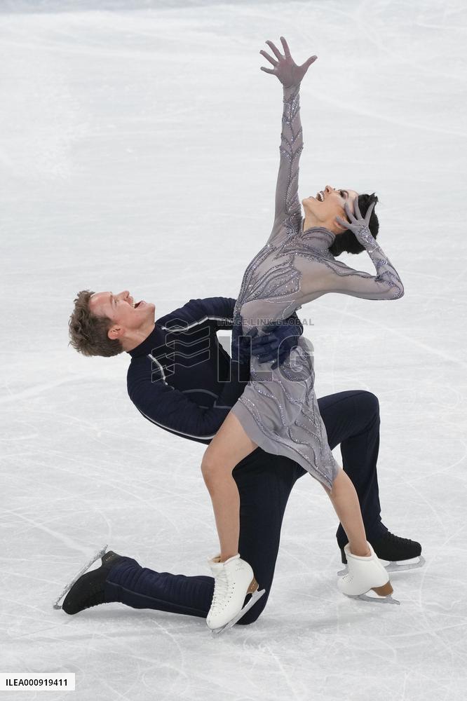 (XHTP)(BEIJNG2022)CHINA-BEIJING-OLYMPIC WINTER GAMES-FIGURE SKATING-ICE DANCE-FREE DANCE (CN)