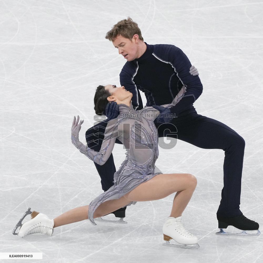(XHTP)(BEIJNG2022)CHINA-BEIJING-OLYMPIC WINTER GAMES-FIGURE SKATING-ICE DANCE-FREE DANCE (CN)