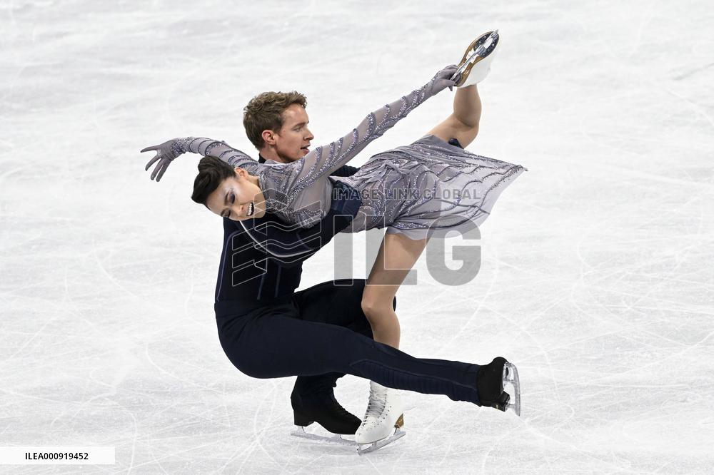 (BEIJNG2022)CHINA-BEIJING-OLYMPIC WINTER GAMES-FIGURE SKATING-ICE DANCE-FREE DANCE (CN)