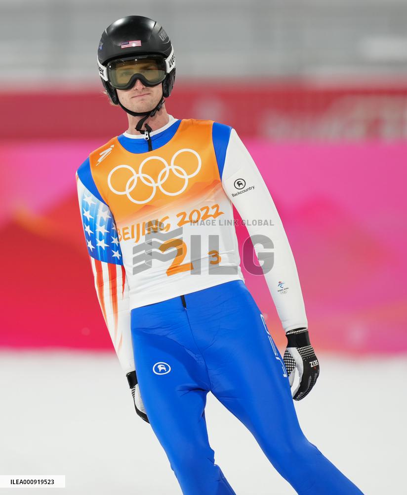 (BEIJING2022) CHINA-ZHANGJIAKOU-OLYMPIC WINTER GAMES-SKI JUMPING-MEN'S TEAM (CN)