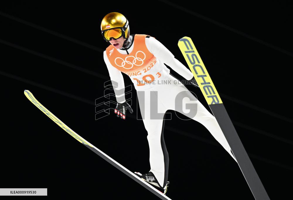 (BEIJING2022) CHINA-ZHANGJIAKOU-OLYMPIC WINTER GAMES-SKI JUMPING-MEN'S TEAM (CN)