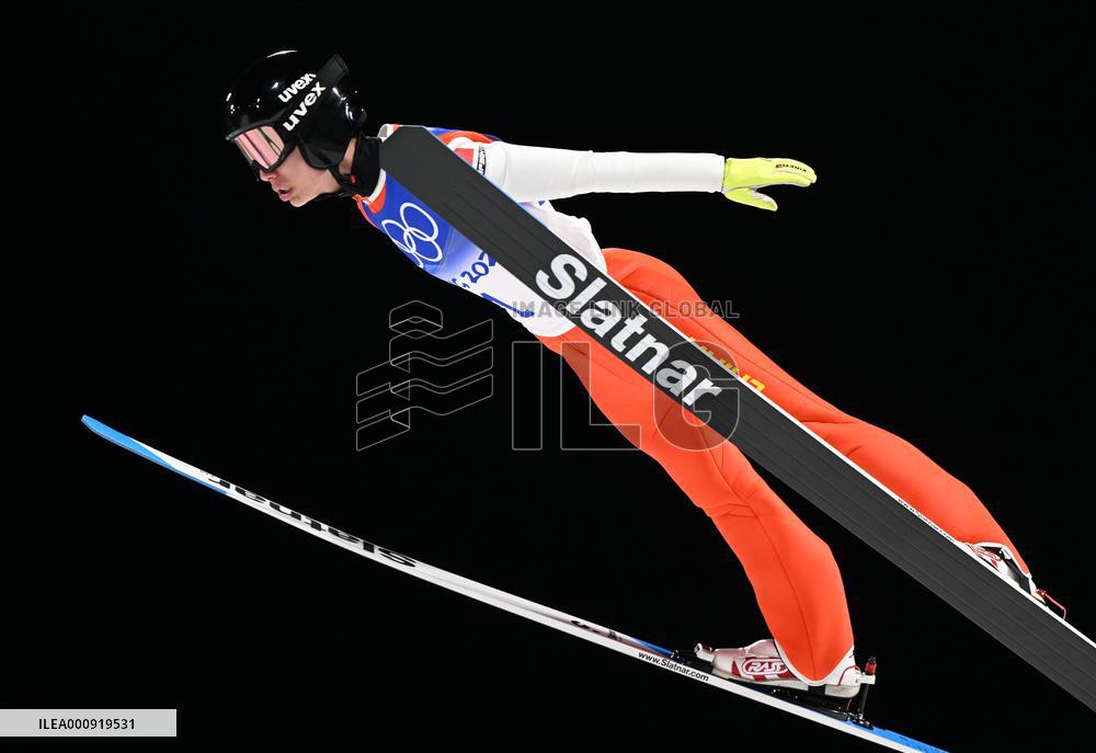 (BEIJING2022) CHINA-ZHANGJIAKOU-OLYMPIC WINTER GAMES-SKI JUMPING-MEN'S TEAM (CN)