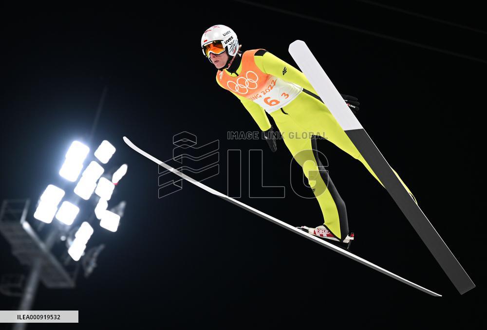 (BEIJING2022) CHINA-ZHANGJIAKOU-OLYMPIC WINTER GAMES-SKI JUMPING-MEN'S TEAM (CN)