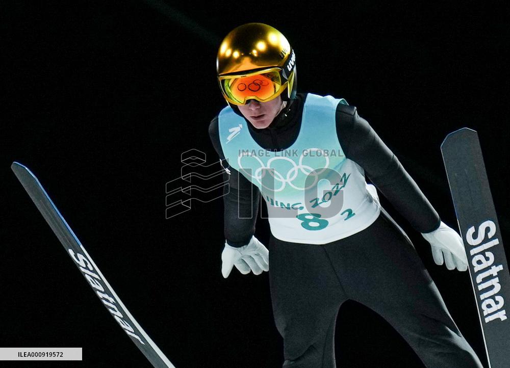 (BEIJING2022) CHINA-ZHANGJIAKOU-OLYMPIC WINTER GAMES-SKI JUMPING-MEN'S TEAM (CN)