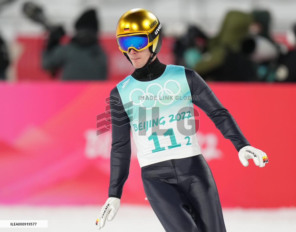 (BEIJING2022) CHINA-ZHANGJIAKOU-OLYMPIC WINTER GAMES-SKI JUMPING-MEN'S TEAM (CN)