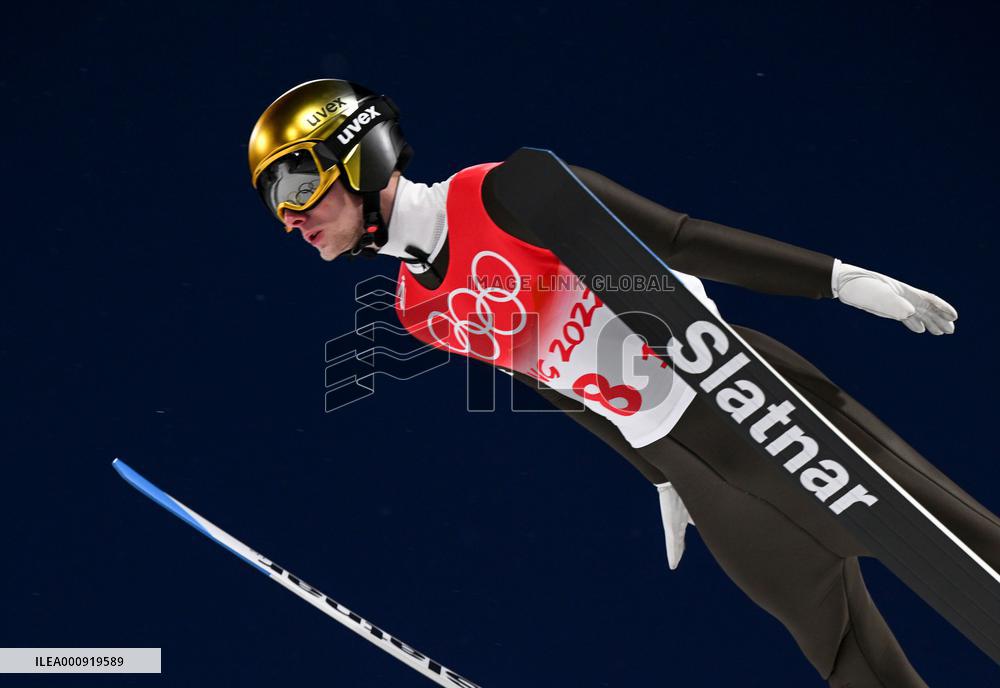 (BEIJING2022) CHINA-ZHANGJIAKOU-OLYMPIC WINTER GAMES-SKI JUMPING-MEN'S TEAM (CN)