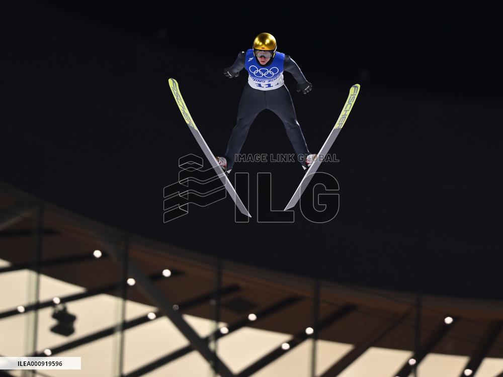 (BEIJING2022) CHINA-ZHANGJIAKOU-OLYMPIC WINTER GAMES-SKI JUMPING-MEN'S TEAM (CN)