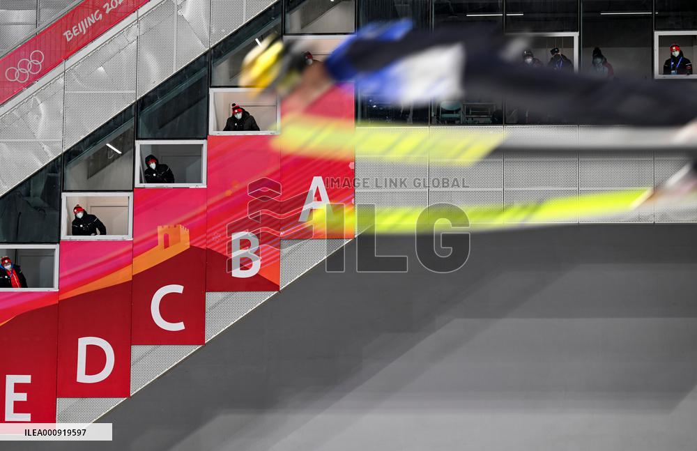 (BEIJING2022) CHINA-ZHANGJIAKOU-OLYMPIC WINTER GAMES-SKI JUMPING-MEN'S TEAM (CN)