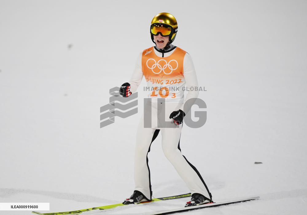(BEIJING2022) CHINA-ZHANGJIAKOU-OLYMPIC WINTER GAMES-SKI JUMPING-MEN'S TEAM (CN)