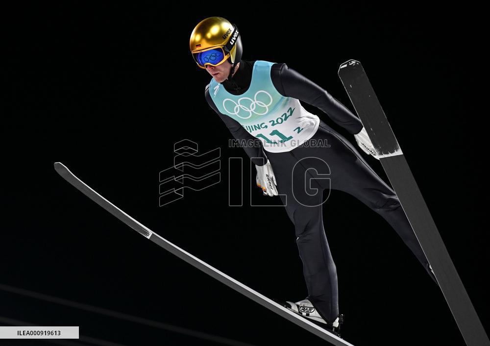 (BEIJING2022) CHINA-ZHANGJIAKOU-OLYMPIC WINTER GAMES-SKI JUMPING-MEN'S TEAM (CN)