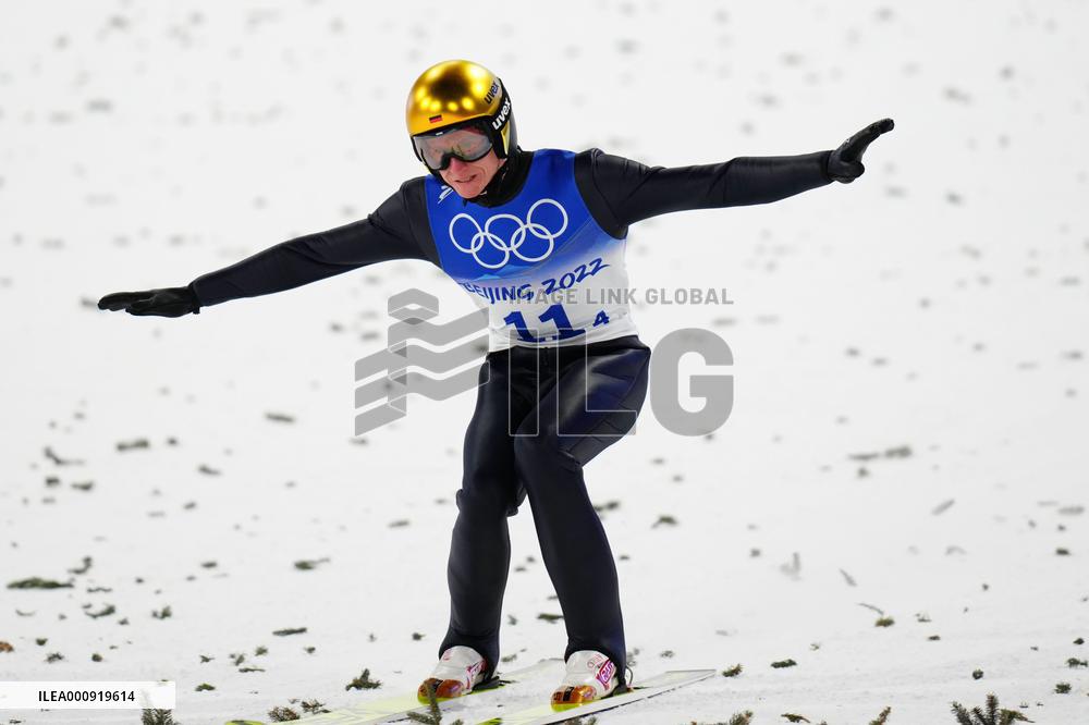 (BEIJING2022) CHINA-ZHANGJIAKOU-OLYMPIC WINTER GAMES-SKI JUMPING-MEN'S TEAM (CN)