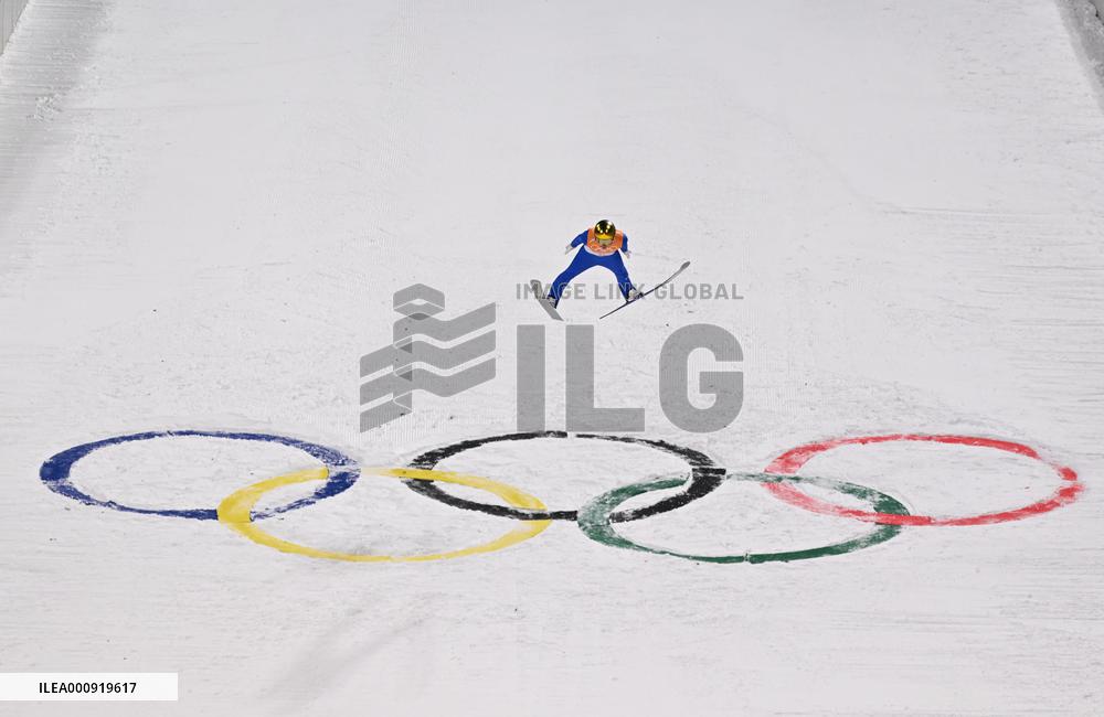 (BEIJING2022) CHINA-ZHANGJIAKOU-OLYMPIC WINTER GAMES-SKI JUMPING-MEN'S TEAM (CN)