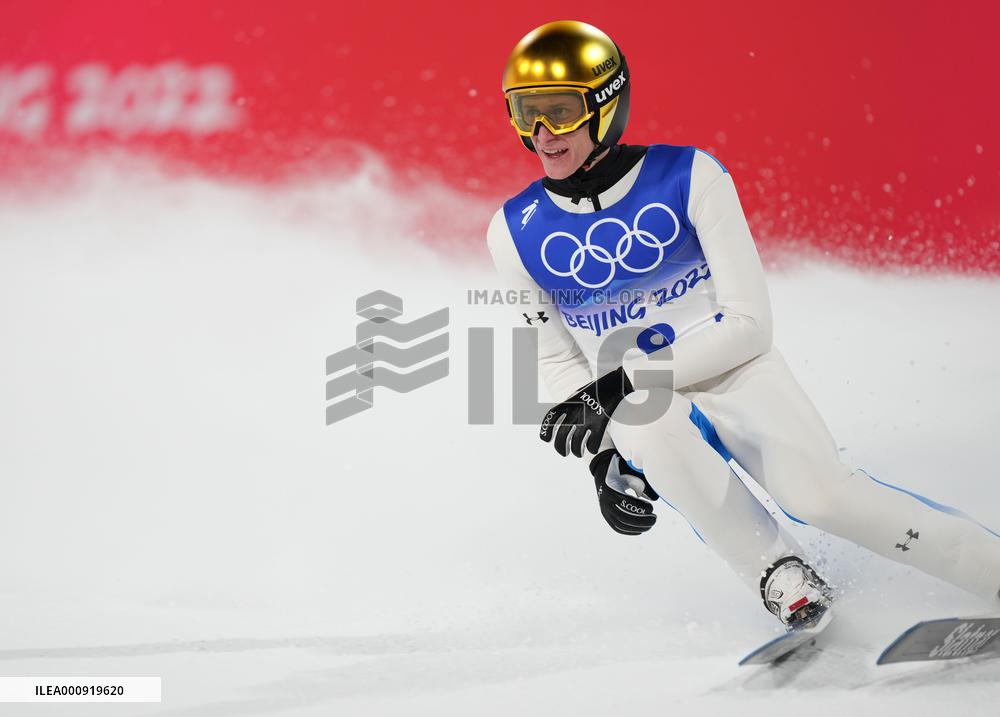(BEIJING2022) CHINA-ZHANGJIAKOU-OLYMPIC WINTER GAMES-SKI JUMPING-MEN'S TEAM (CN)