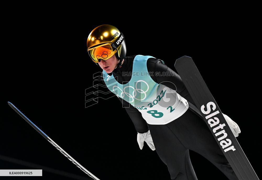 (BEIJING2022) CHINA-ZHANGJIAKOU-OLYMPIC WINTER GAMES-SKI JUMPING-MEN'S TEAM (CN)