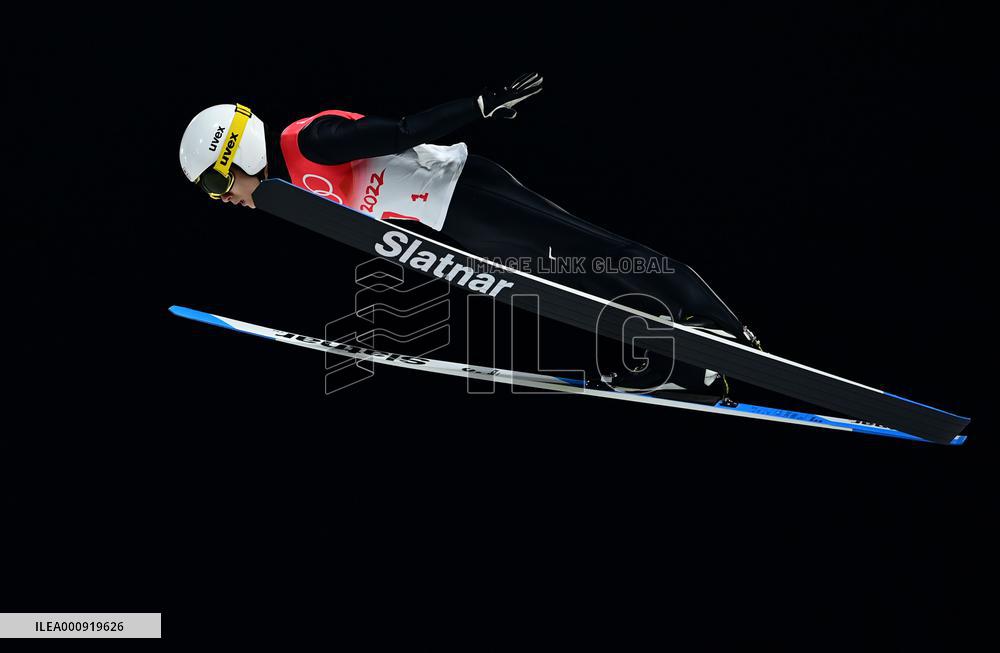 (BEIJING2022) CHINA-ZHANGJIAKOU-OLYMPIC WINTER GAMES-SKI JUMPING-MEN'S TEAM (CN)