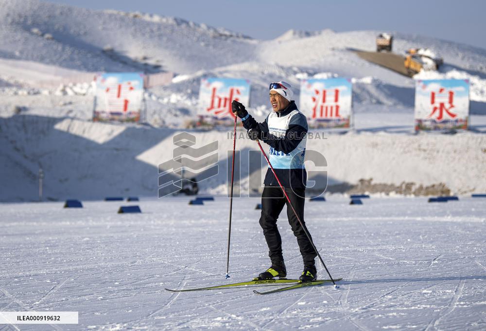 (BEIJING2022)CHINA-ZHANGJIAKOU-OLYMPIC WINTER GAMES-CROSS-COUNTRY SKIING-TRIAL SKIER (CN)