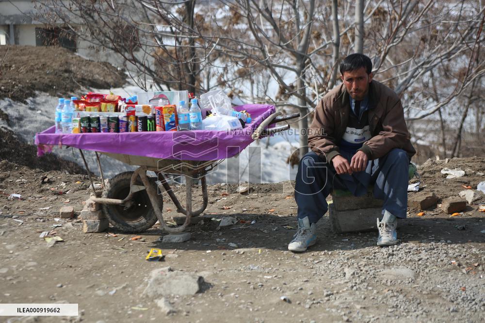AFGHANISTAN-KABUL-QARGHA LAKE-ECONOMIC DIFFICULTIES