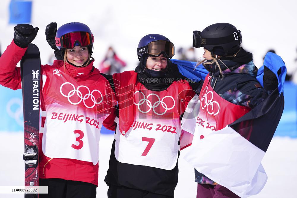 (BEIJING2022)CHINA-ZHANGJIAKOU-OLYMPIC WINTER GAMES-FREESTYLE SKIING-WOMEN'S FREESKI SLOPESTYLE-FINAL (CN)