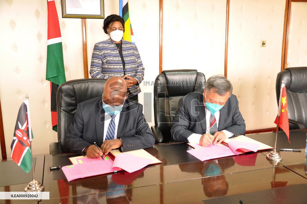 KENYA-NAIROBI-CHINESE FOOD AID PROGRAM