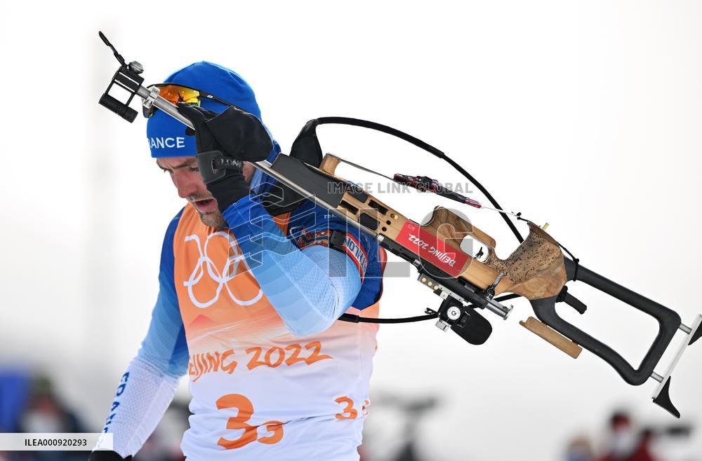 (BEIJING2022)CHINA-ZHANGJIAKOU-OLYMPIC WINTER GAMES-BIATHLON-MEN'S 4X7.5KM RELAY (CN)