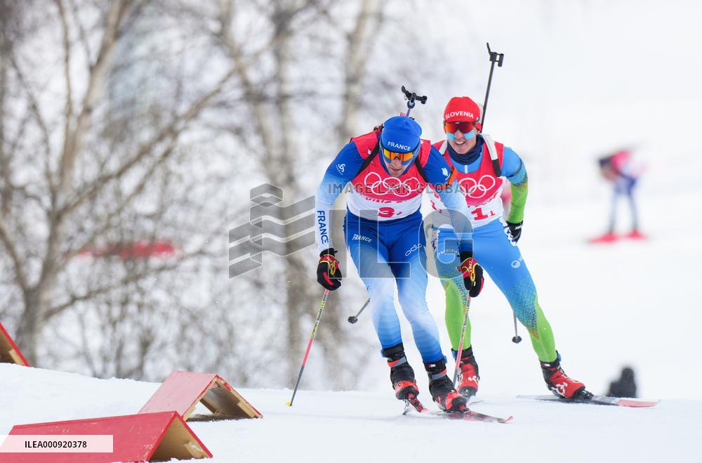 (BEIJING2022)CHINA-ZHANGJIAKOU-OLYMPIC WINTER GAMES-BIATHLON-MEN'S 4X7.5KM RELAY (CN)