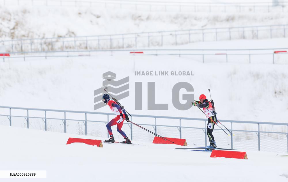 (BEIJING2022)CHINA-ZHANGJIAKOU-OLYMPIC WINTER GAMES-BIATHLON-MEN'S 4X7.5KM RELAY (CN)