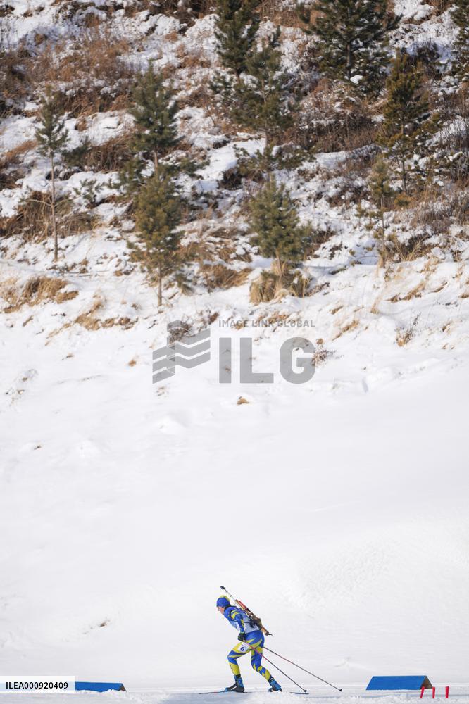 (BEIJING2022)CHINA-ZHANGJIAKOU-OLYMPIC WINTER GAMES-BIATHLON-MEN'S 4X7.5KM RELAY (CN)