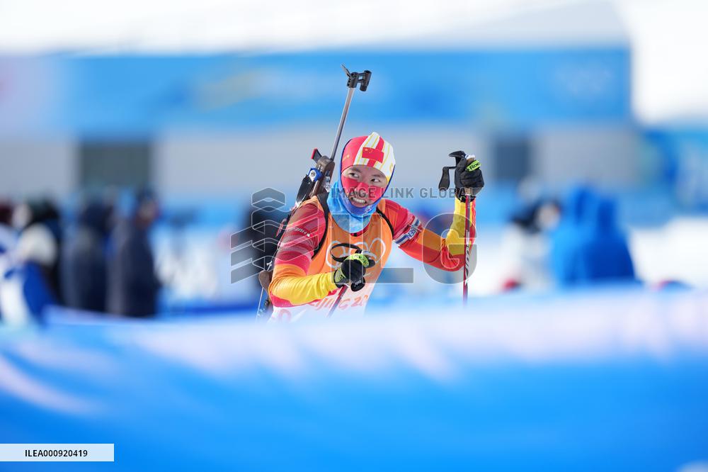 (BEIJING2022)CHINA-ZHANGJIAKOU-OLYMPIC WINTER GAMES-BIATHLON-MEN'S 4X7.5KM RELAY (CN)
